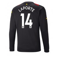Manchester City Aymeric Laporte #14 Fotballklær Bortedrakt 2022-23 Langermet